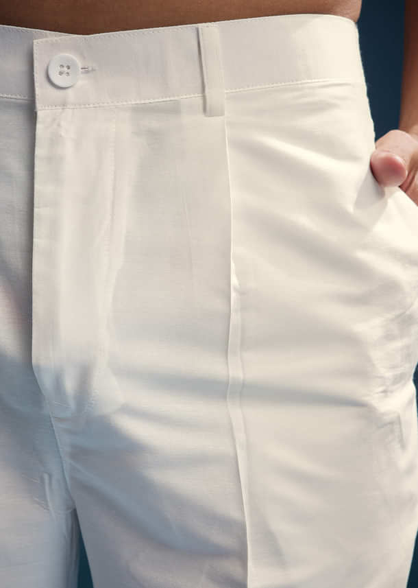 Pink Silk Kurta Jacket Set For Men With Mirror And Patch Work