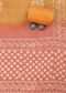 Pink And Orange Batik Printed Unstitched Salwar Suit