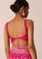 Pink Dola Silk Saree With Gold Zari Weave Butti Detail And Unstitched Blouse Piece