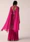 Pink Mirror Embellished Sharara Set