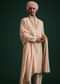 Pink Silk Blend Cotton Silk Sherwani Dupatta Set With Beaded Aari Work