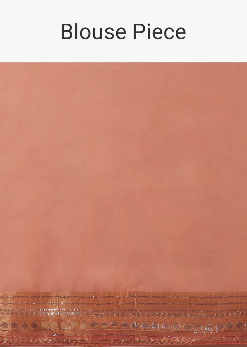 Pinkish Peach Saree In Organza With Woven Moroccan Jaal