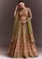 Pista Green Embroidered Lehenga Set
