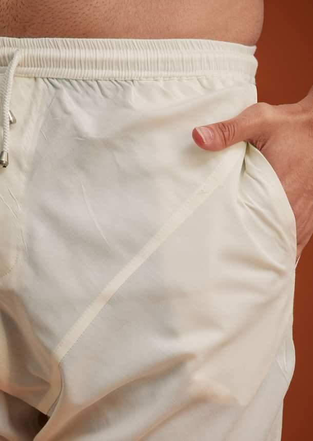 Pista Green Silk Sherwani Set With Beads Embroidery On Collar Pista Green Silk Sherwani Set With Beads Embroidery On Collar