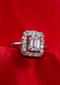 Princess cut diamond bracelet with crystal bead only on kalki