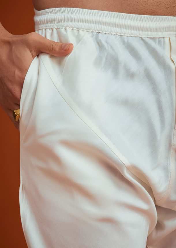 Purple Silk Sherwani Set With Bead Work Purple Silk Sherwani Set With Bead Work