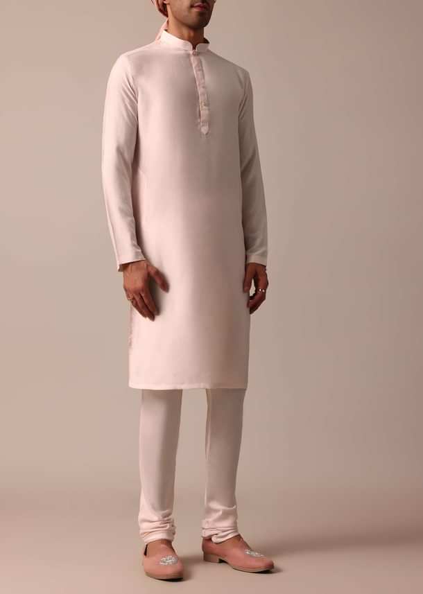 Radiant Pink Sherwani With Heavy Embroidery Work
