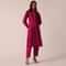 Red Chanderi Shirt Kurta Set