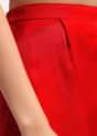 Red Silk Gotta Patti Crop Top Set With Dupatta
