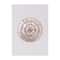 Rose Gold Plated Round Studs With Bugle Beads Online - Kalki Fashion