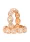 Rose Gold Kundan Polki Bangles In Mix Metal