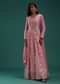 Pastel Pink Lucknowi Embroidered Anarkali Set