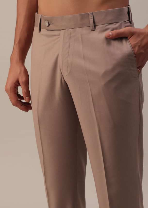 Peach Pink Embroidered Jodhpuri Suit