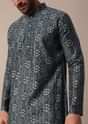 Jaipur Print Cotton Men Kurta Set