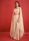 Pink Lucknowi Fusion Palazzo Set With Tassel Detail