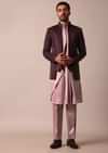 Stylish Purple Indowestern For Men