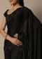 Timeless Black Saree With Unstitched Blouse