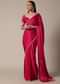 Radiant Pink Saree With Stone Embellishments All Over