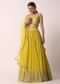 Yellow Lehenga Set With Embroidered Blouse