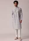 Regal Purple Kurta Set For Men