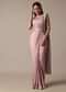 Chic Pink Ready To Wear Saree With Blouse