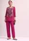 Pink Embroidered Kurta And Pant Set
