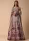 Grey Lehenga With Embroidered Choli And Dupatta