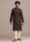 Black Georgette Sequin Work Kurta Set