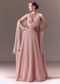 Onion Pink Sequin Embellished Lehenga Set With Choker Dupatta