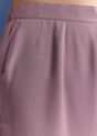 Pink Ombre Georgette Anarkali With Cutdana Neck And Zari Dupatta