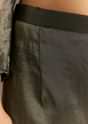 Dark Grey Tissue Kurta Pant Set With Butti Dupatta