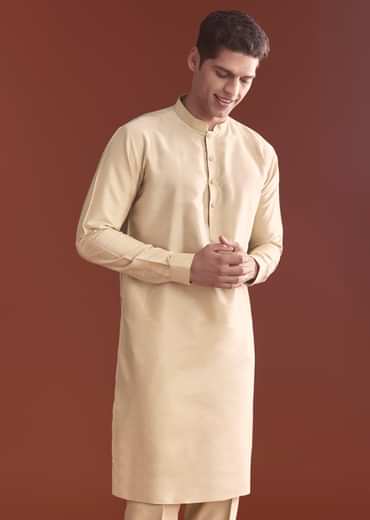 Blue Silk Bandhani Kurta Jacket Set For Men With Geometric Motifs Blue Silk Bandhani Kurta Jacket Set For Men With Geometric Motifs