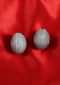 Silver plated studs adorn with cz stones only on Kalki