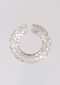 Silver Plated Studs With Bugle Beads In Round Pattern Online - Kalki Fashion