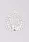 Silver Plated Studs With Stones And Crystals In Spade Pattern Online - Kalki Fashion