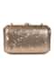 Silver Clutch featuring in sequin work