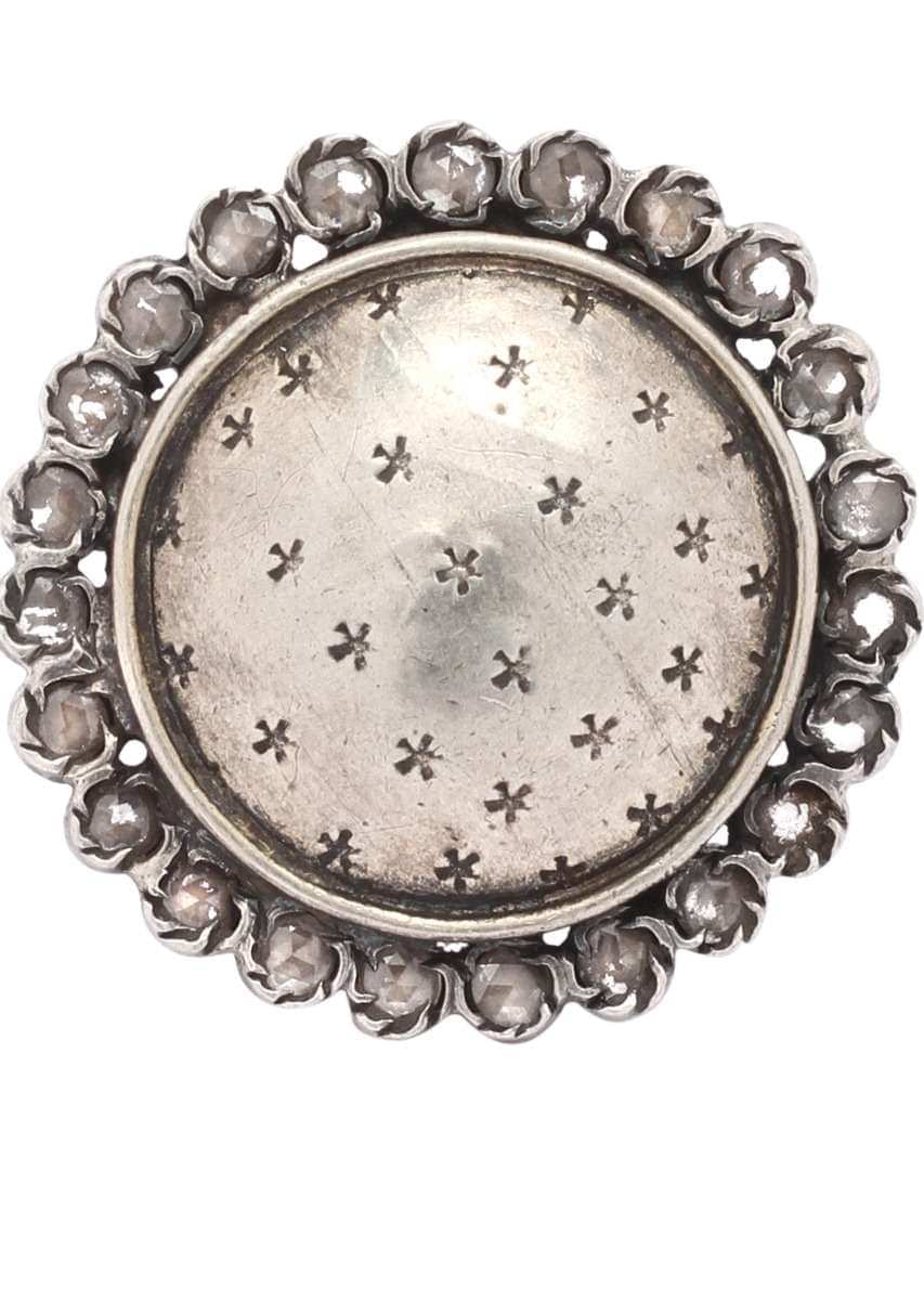 Silver Ring Handmade In Floral Design Made In Sterling Silver By Sangeeta Boochra