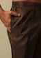 Sophisticated Brown Indowestern Ensemble