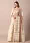 Stunning White Lehenga Set With Intricate Mirror Work Choli And Jacket