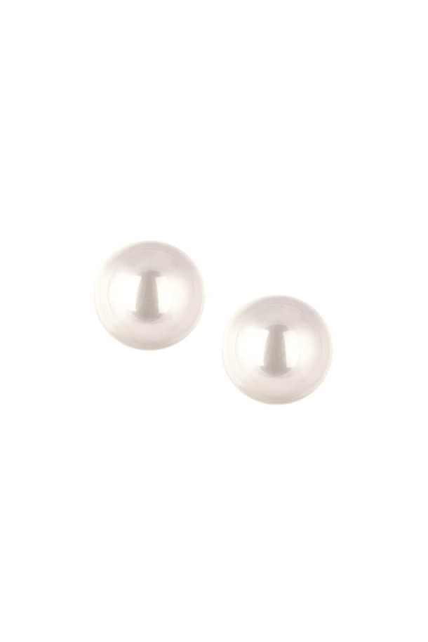 Stunning White Mother Of Pearls Studs