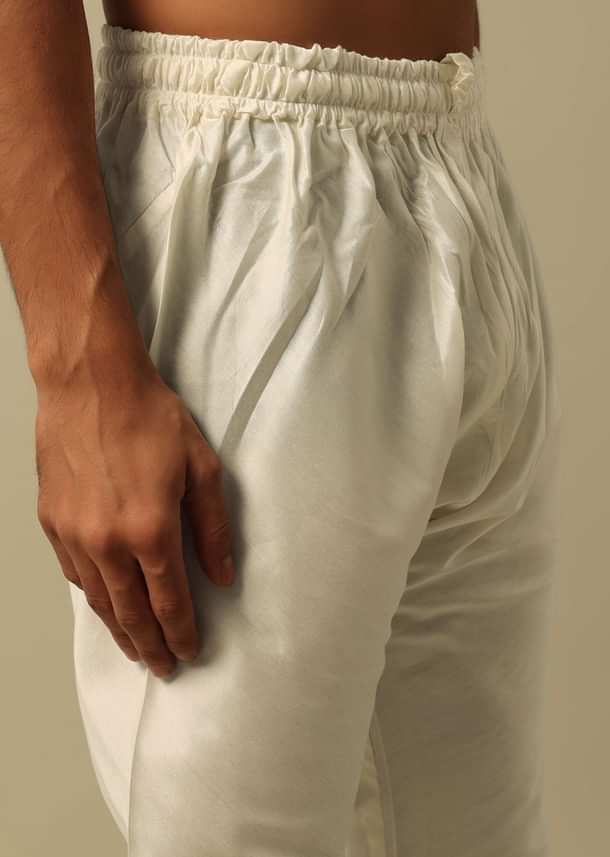 Timeless Green Raw Silk Sherwani