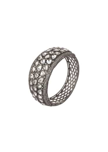 Two Tone Victorian Style Kada In Fusion Style