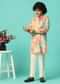 Multi Color Vibrant Kurta Set For Boys