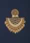 White And Gold Plated Earrings Designed In Ethnic Motif With Crystals And Pearls Online - Kalki Fashion