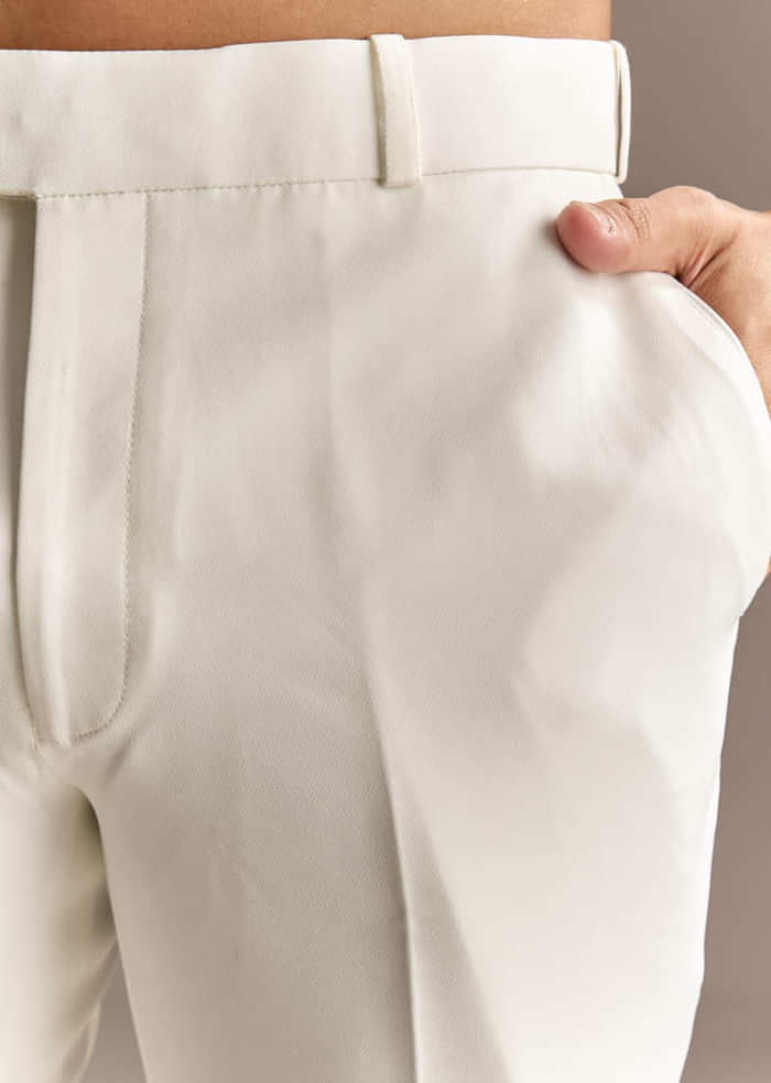 White Jodhpuri Kurta Set With Jacket