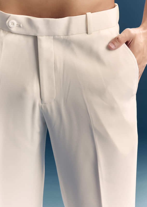 White Jodhpuri Suit For Men With Moti Work White Jodhpuri Suit For Men With Moti Work