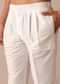 White Chanderi Silk Kurta Set