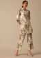 White Floral Print Co-ord Set