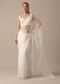 White Organza Saree With Unstitched Blouse Piece