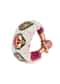 White Rajasthani Ponchi Bracelet With Kundan Work